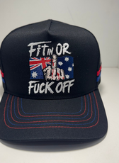 FIT IN FULL FABRIC TRUCKER CAP