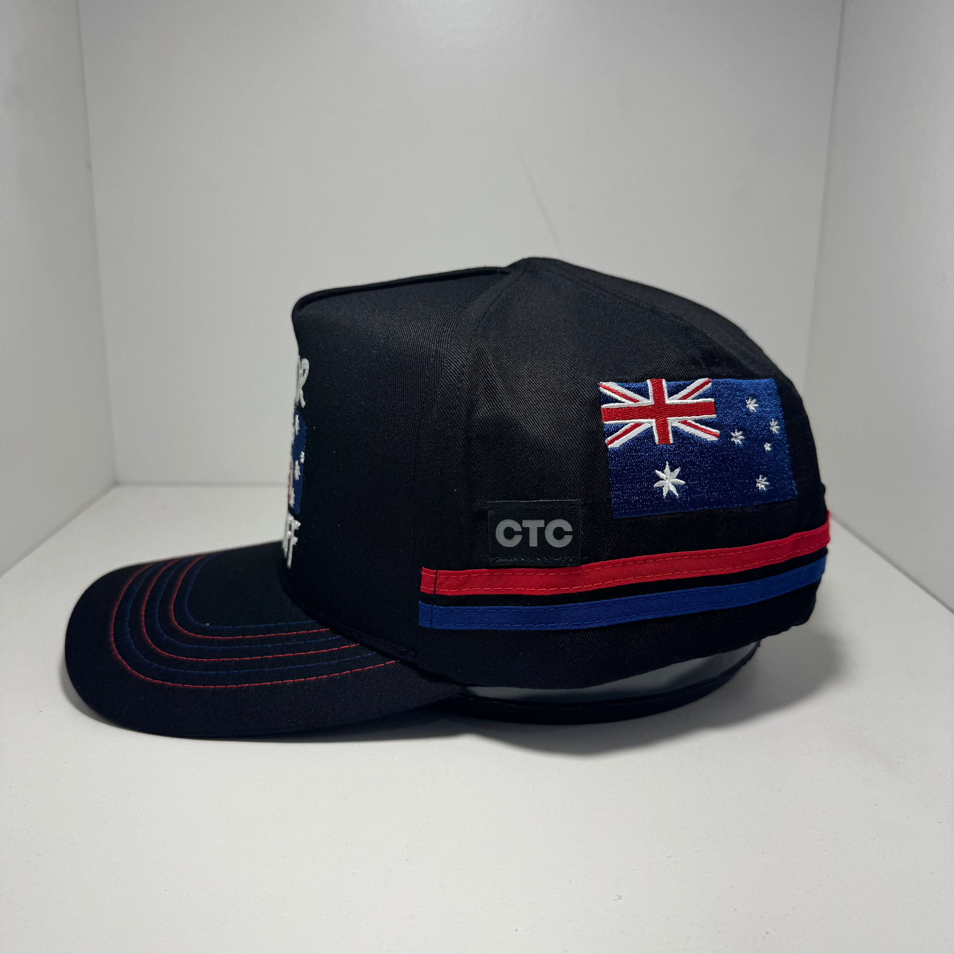 FIT IN FULL FABRIC TRUCKER CAP