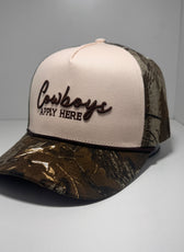 COWBOYS APPLY HERE TRUCKER CAP