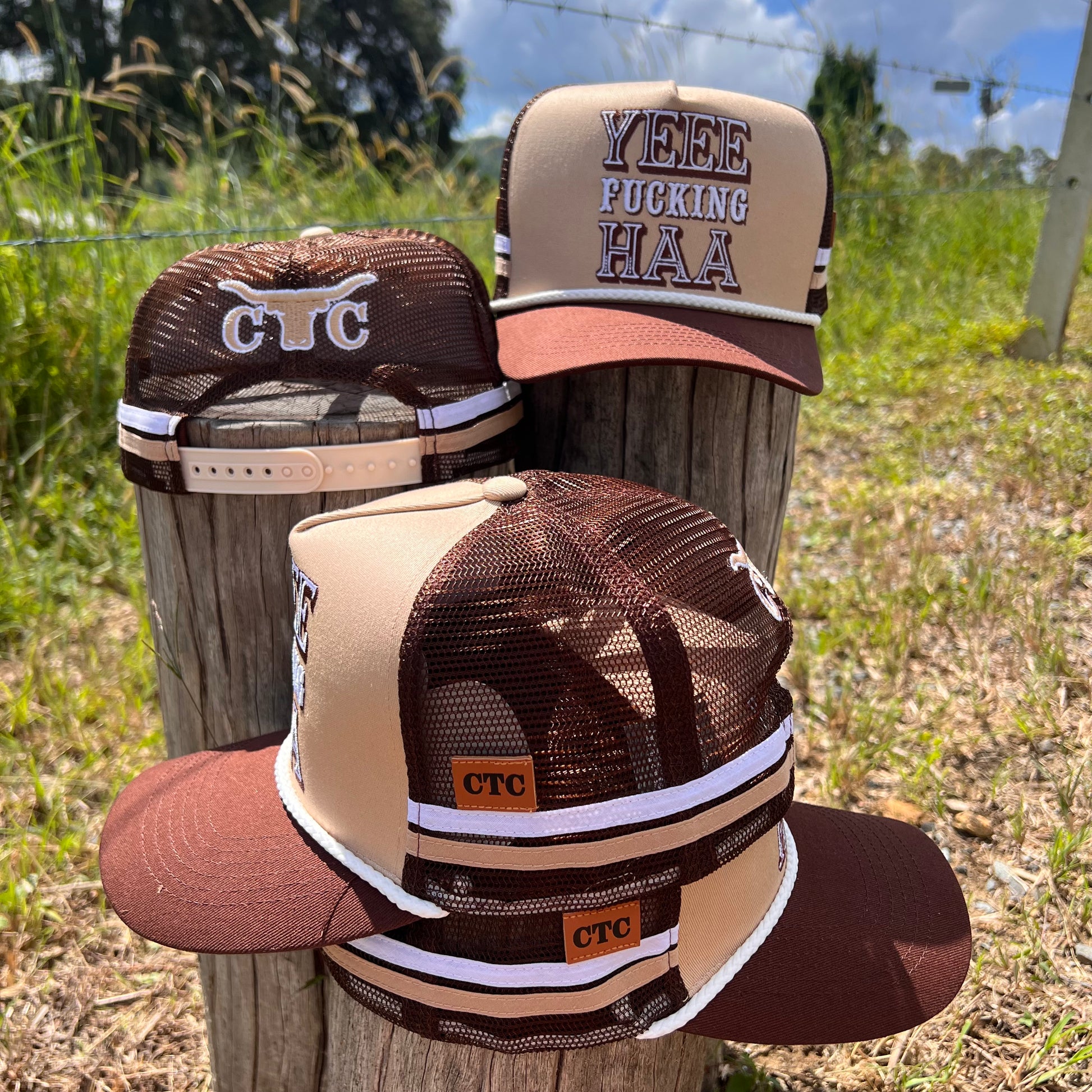 Yee Haaa YEE HAA TRUCKER CAP RANGE – The Country Companies