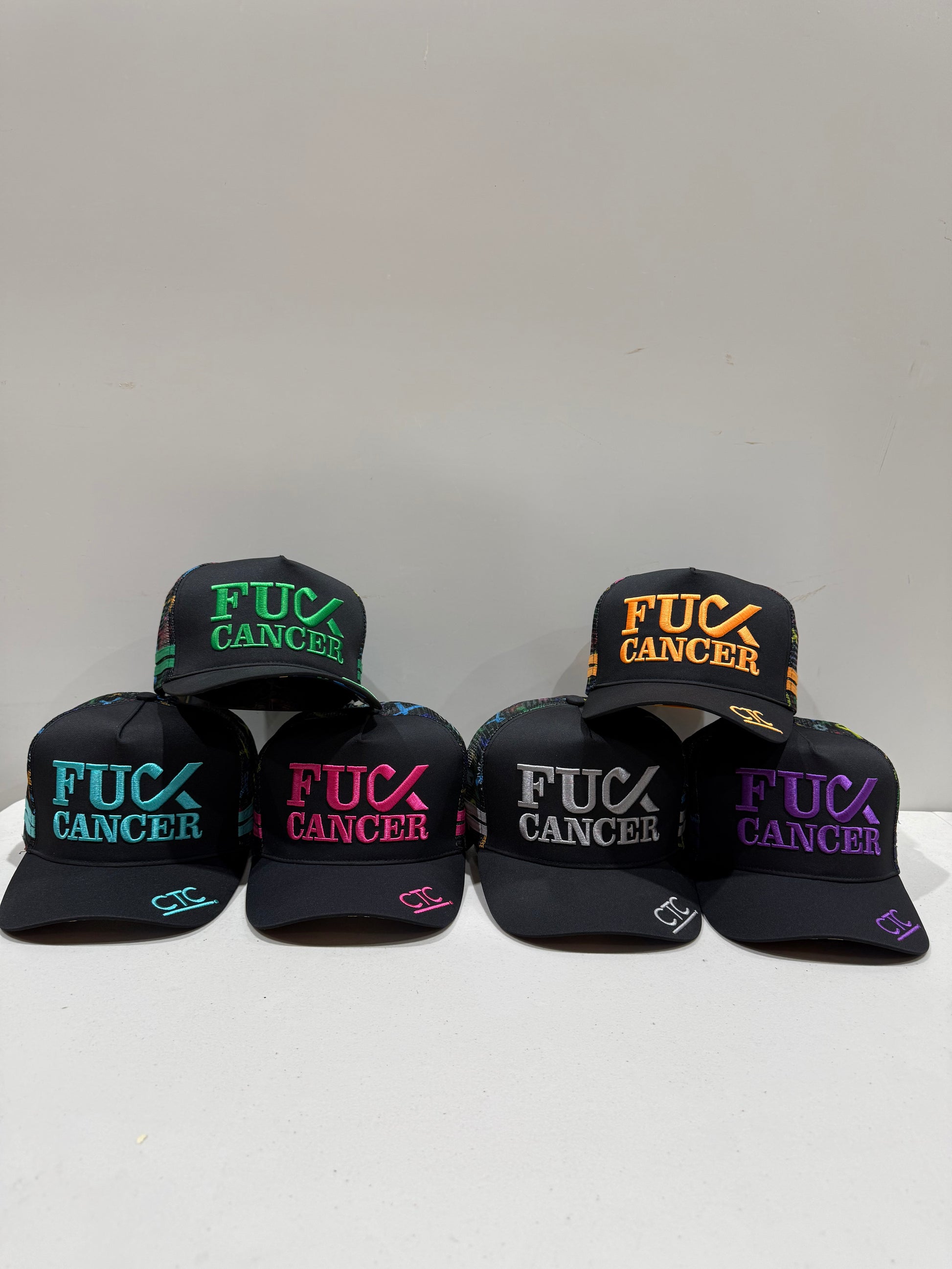 FUCK CANCER TRUCKER CAP RANGE
