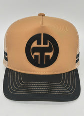 MIDNIGHT METAL TRUCKER CAP - KARAMELL