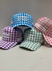 FULL GINGHAM TRUCKER CAP RANGE