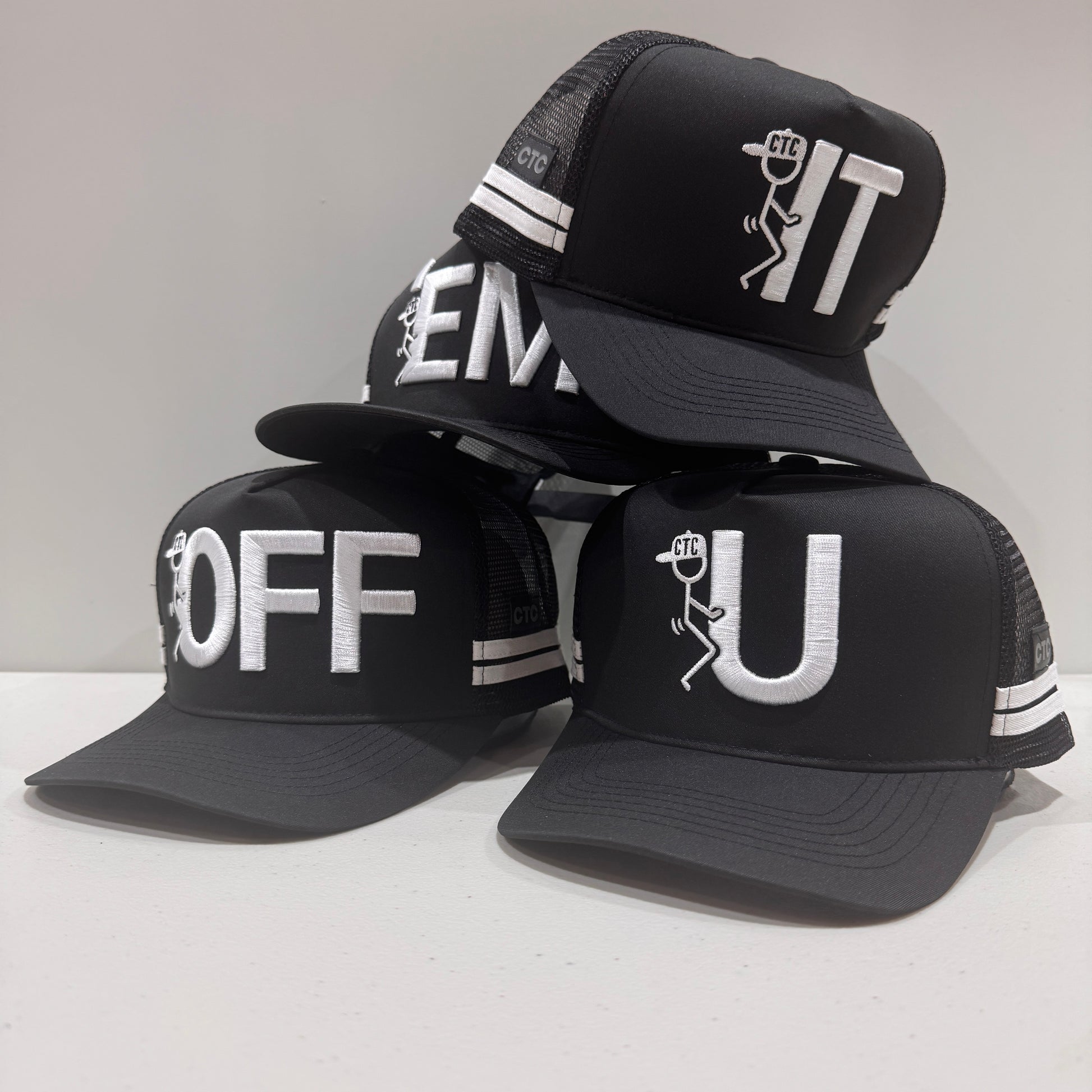 FUCK TRUCKER CAP PACK