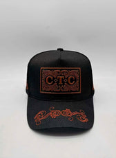 EMBOSSED LEATHER TRUCKER CAP RANGE