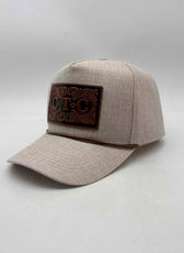 EMBOSSED LEATHER TRUCKER CAP RANGE