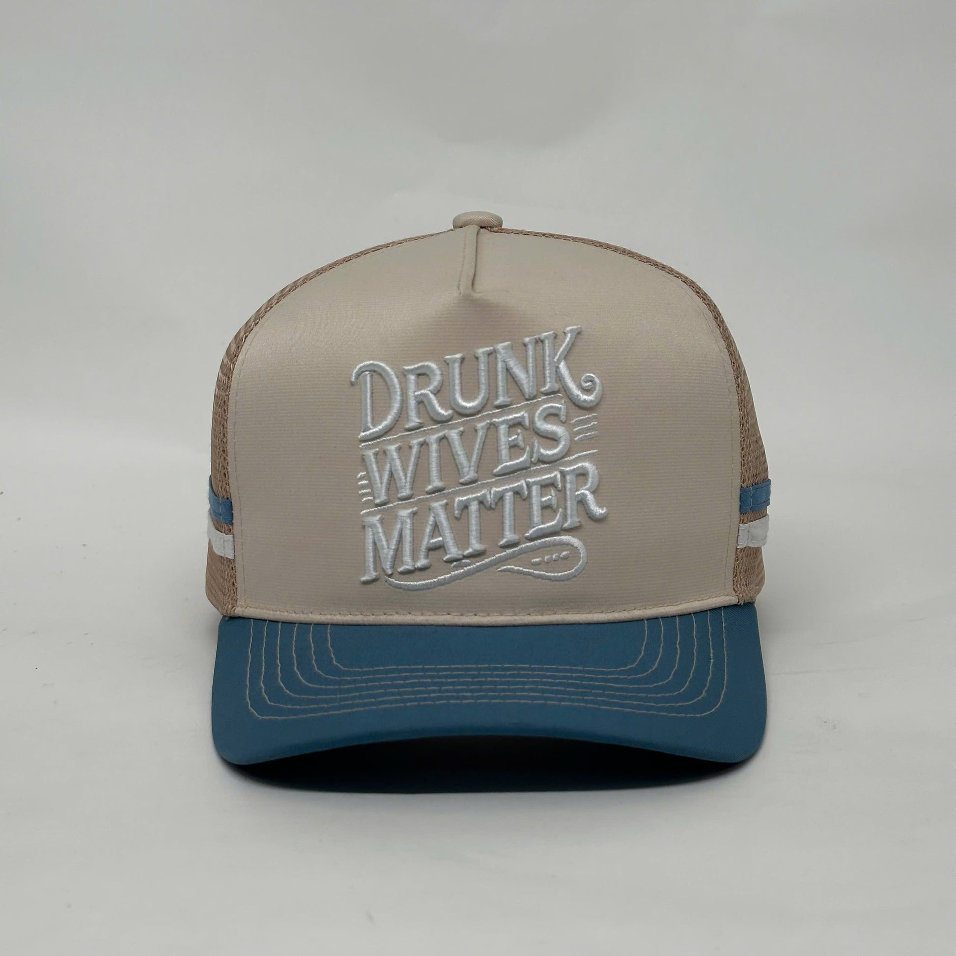 DRUNK WIVES MATTER TRUCKER CAP