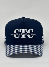 GINGHAM TRUCKER CAP RANGE