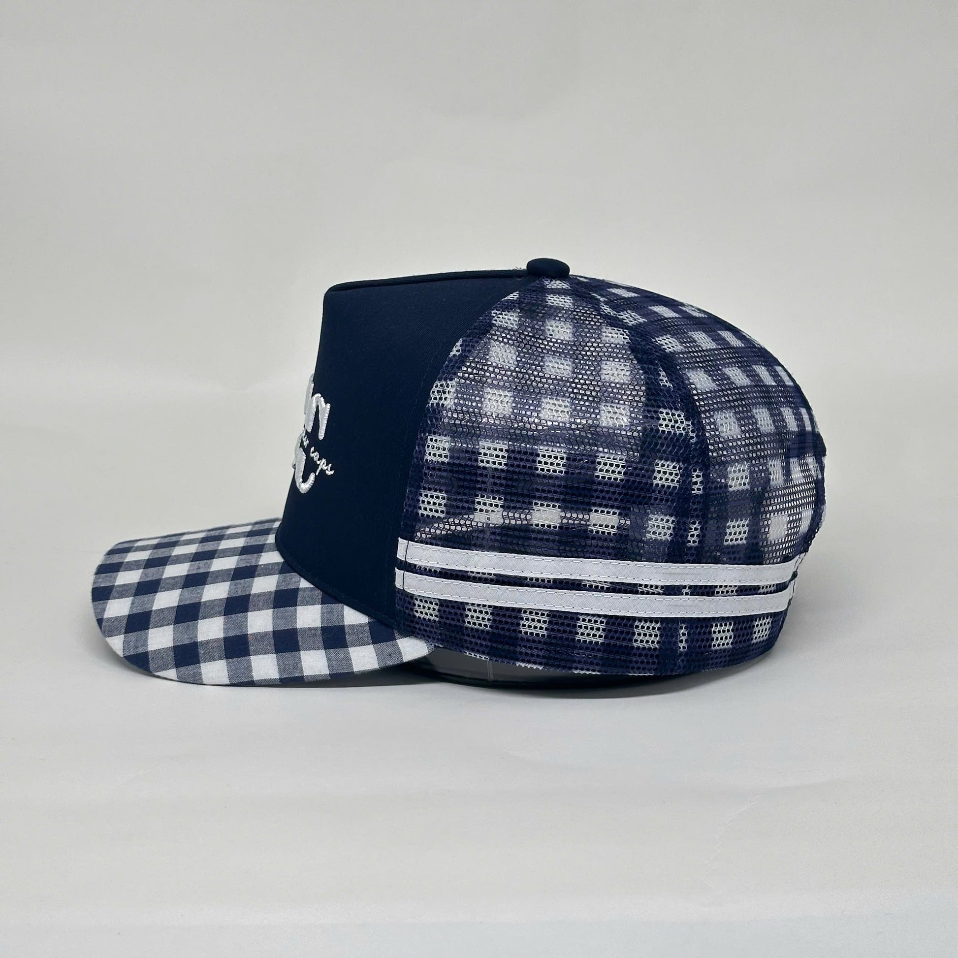 GINGHAM TRUCKER CAP RANGE
