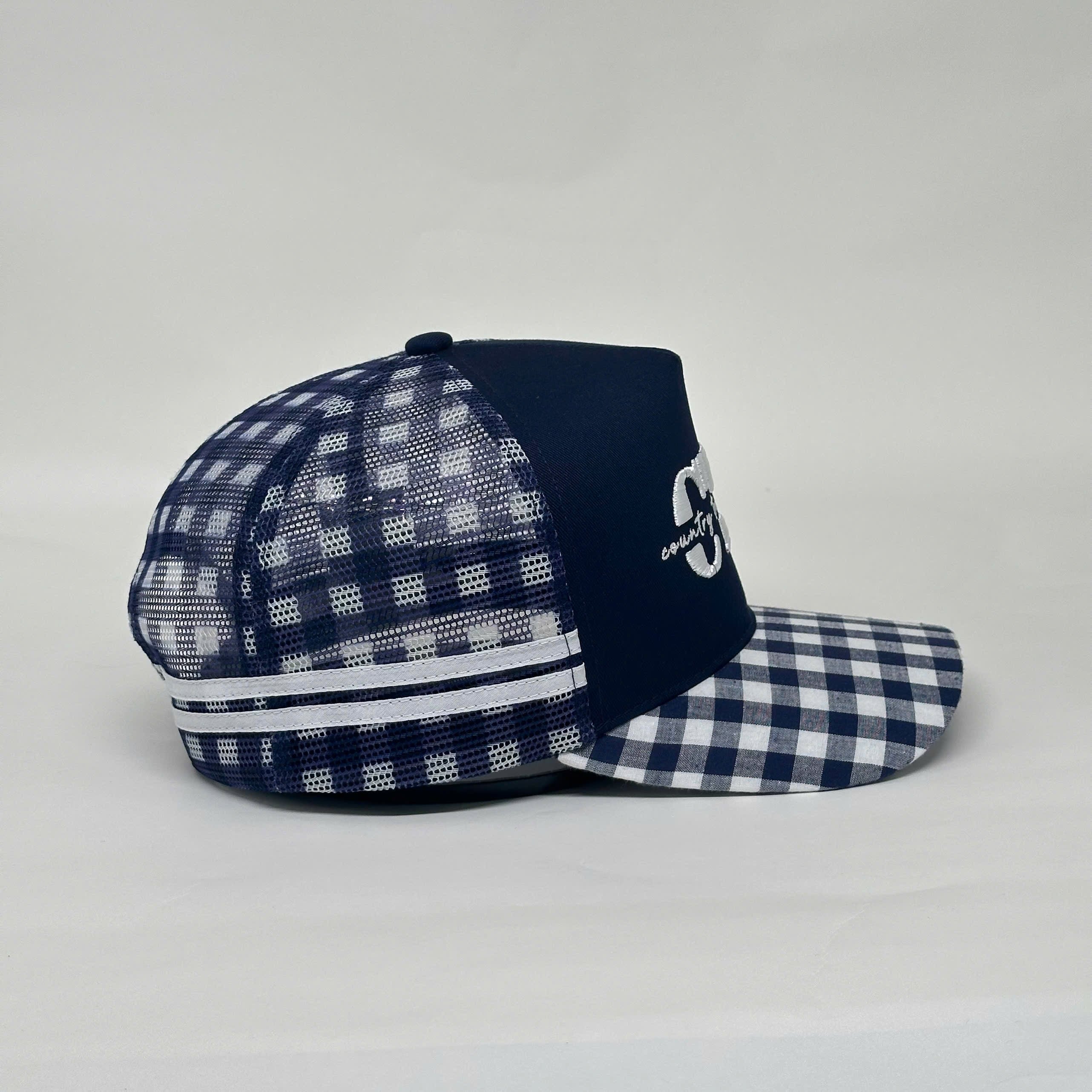 GINGHAM TRUCKER CAP RANGE – The Country Companies