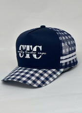 GINGHAM TRUCKER CAP RANGE