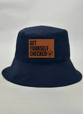 GET YOURSELF CHECKED BUCKET HAT