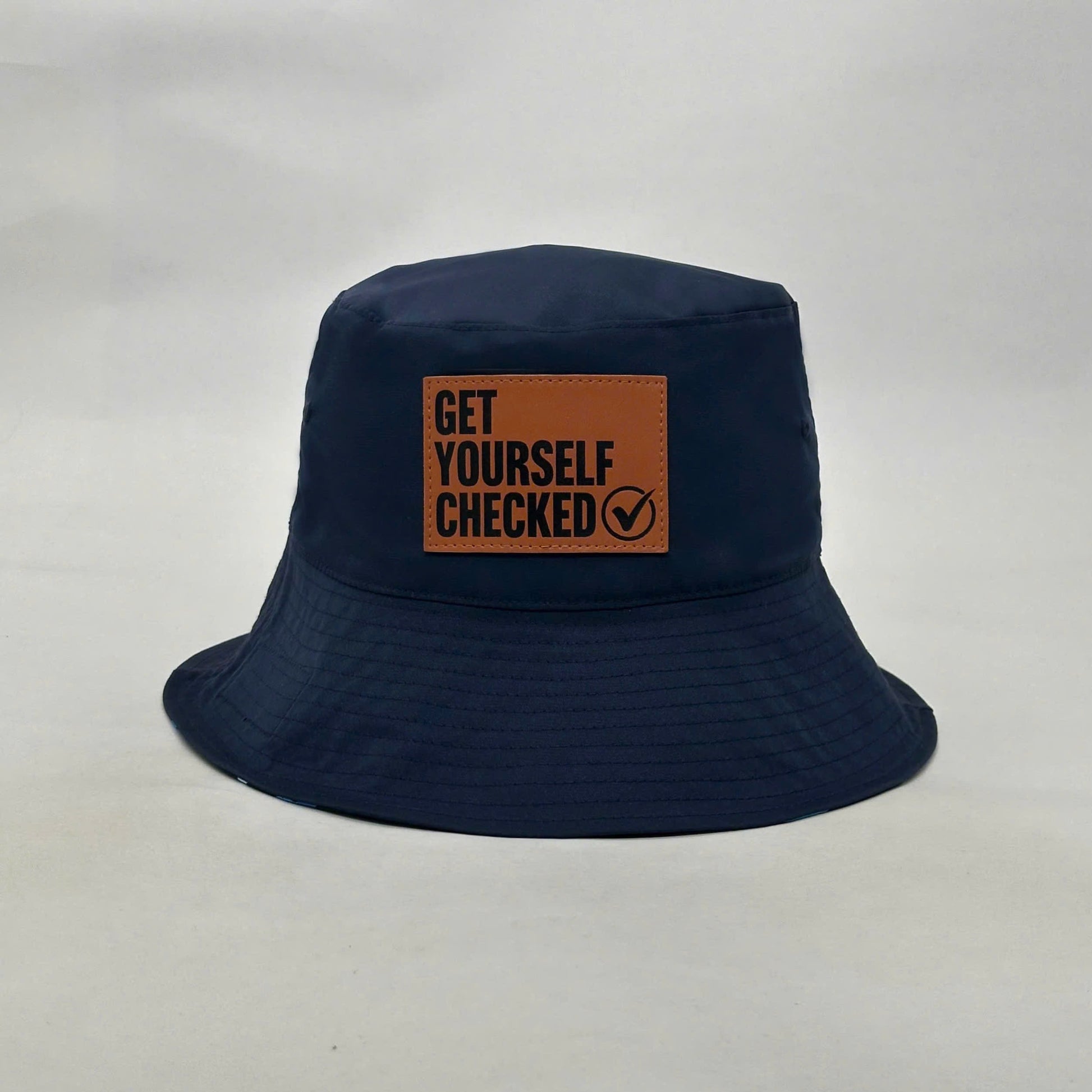 GET YOURSELF CHECKED BUCKET HAT