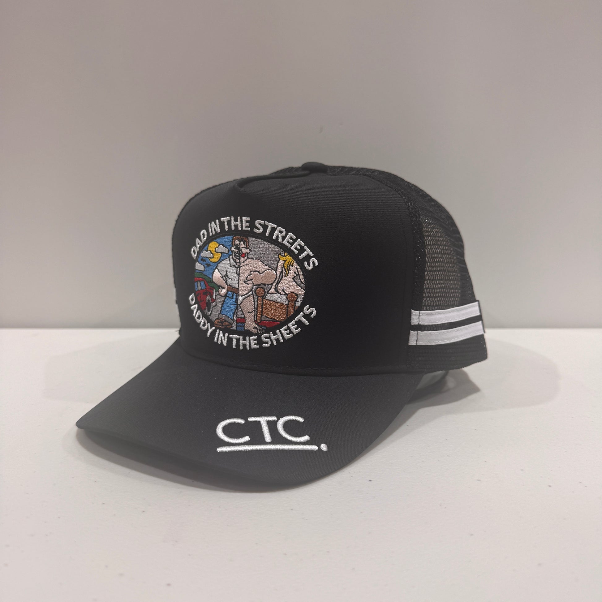 DADDY IN SHEETS TRUCKER CAP