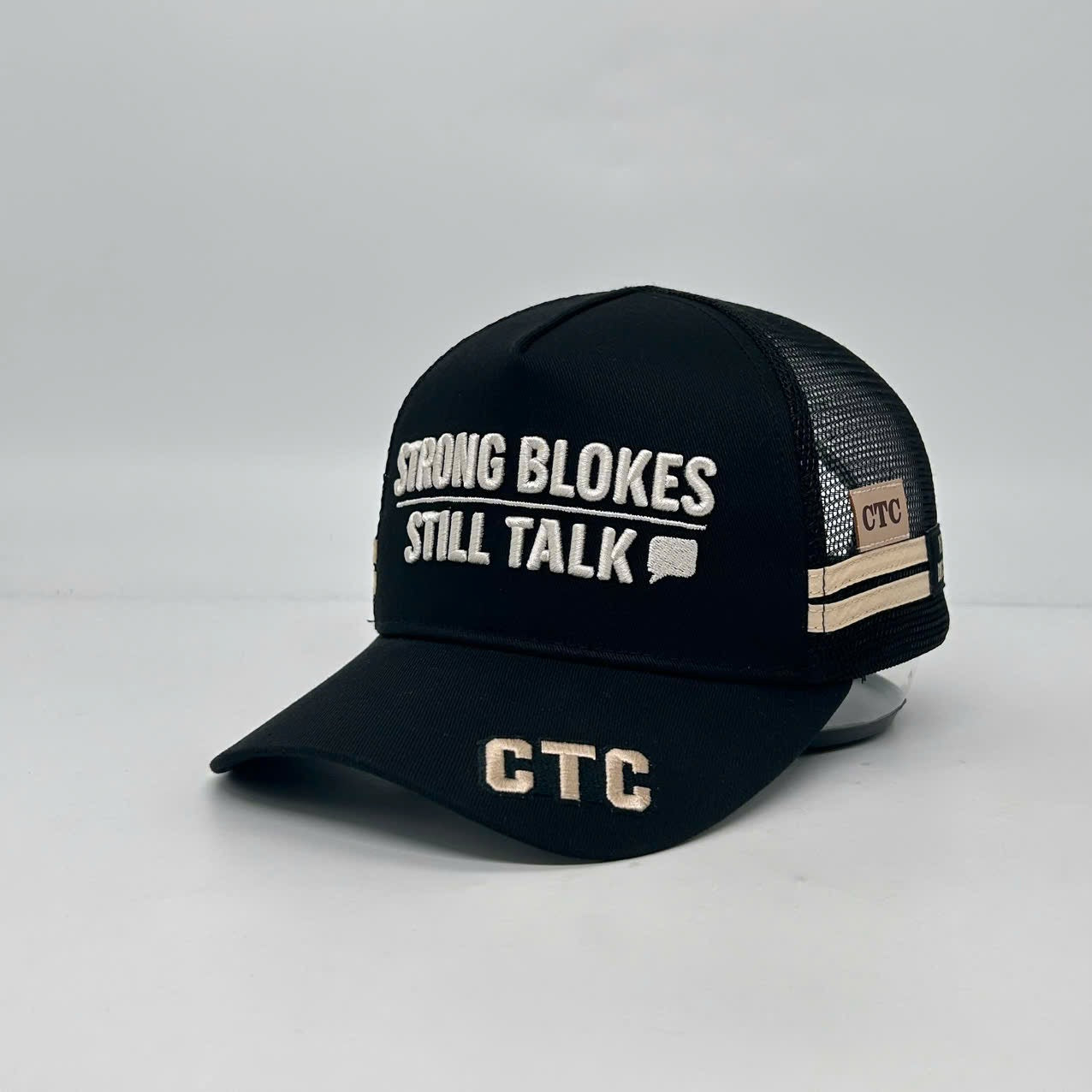 STRONG BLOKES STILL TALK TRUCKER CAP