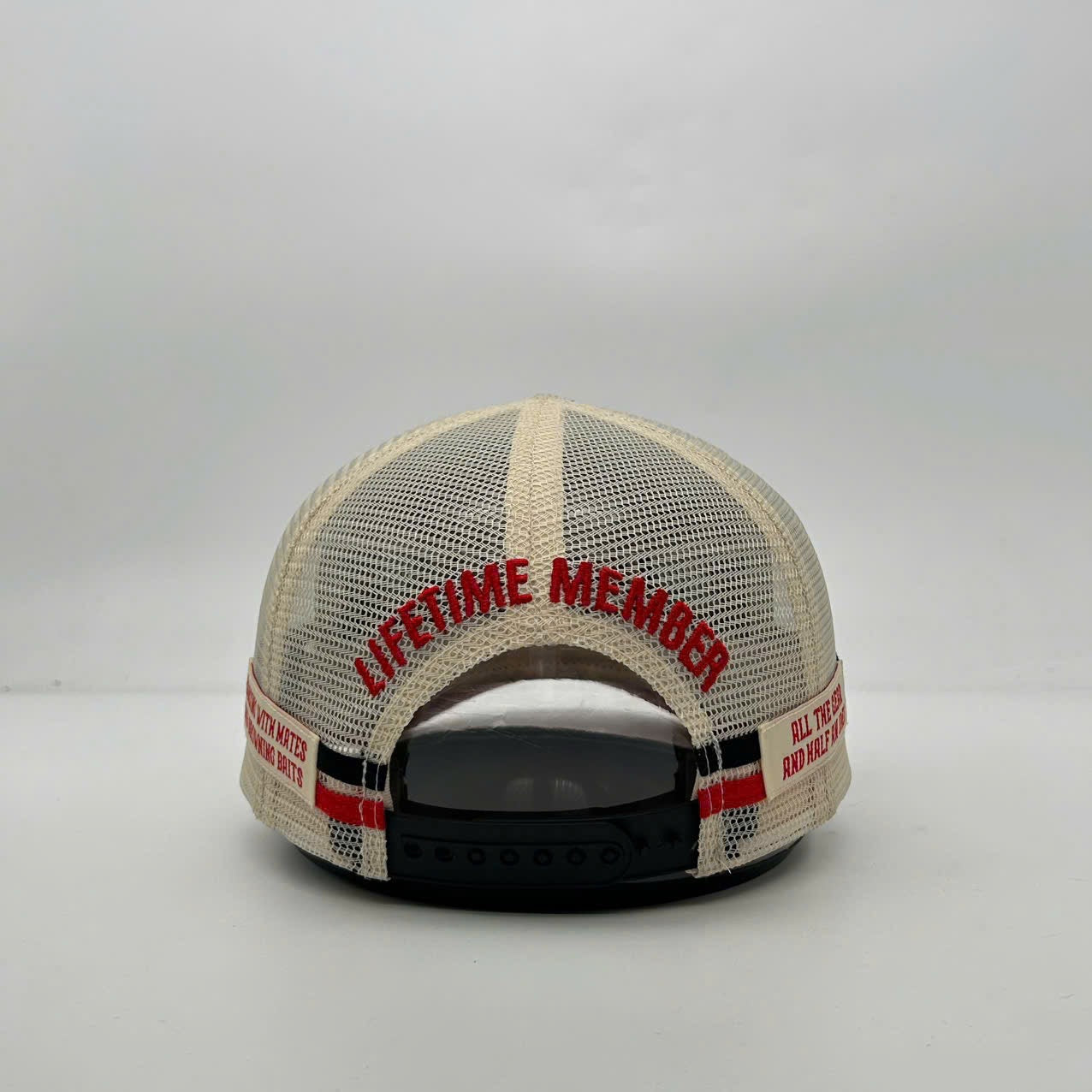 CAUGHT FUCK ALL TRUCKER CAP