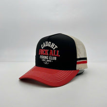 Load image into Gallery viewer, CAUGHT FUCK ALL TRUCKER CAP
