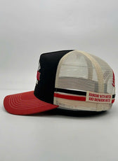 CAUGHT FUCK ALL TRUCKER CAP