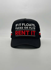 IF IT FLOATS TRUCKER CAP