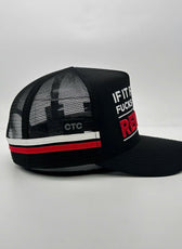 IF IT FLOATS TRUCKER CAP