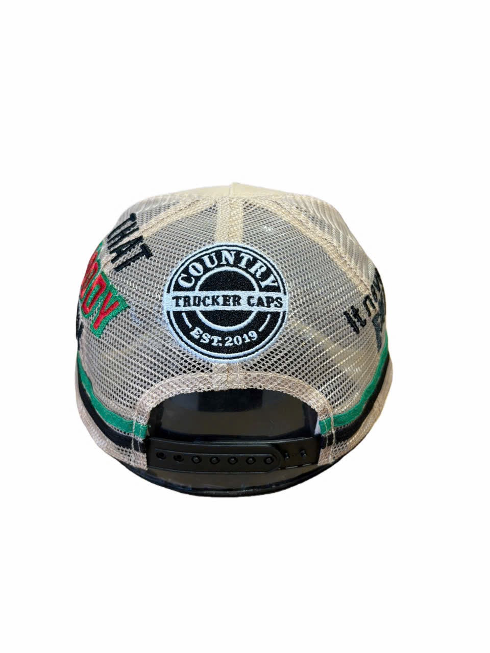 FLAT OUT LIKE A LIZARD DRINKING TRUCKER CAP