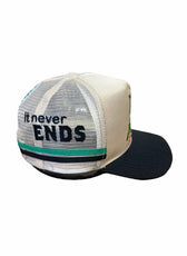 FLAT OUT LIKE A LIZARD DRINKING TRUCKER CAP