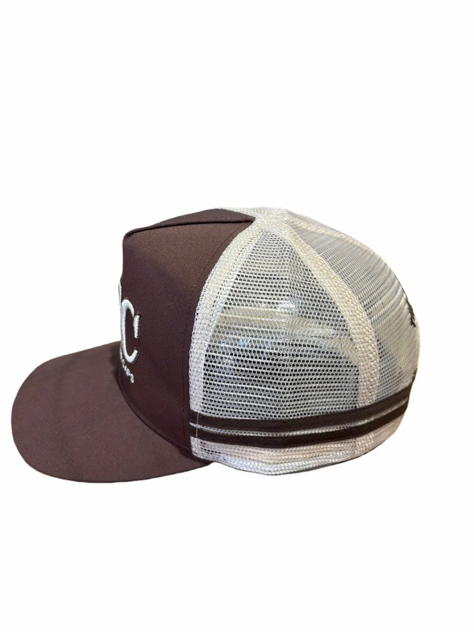 BROWN/CREAM TRUCKER CAP