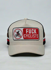 FUCK CYCLISTS 2.0 TRUCKER CAP