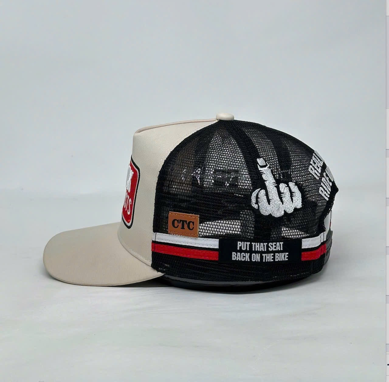 FUCK CYCLISTS 2.0 TRUCKER CAP