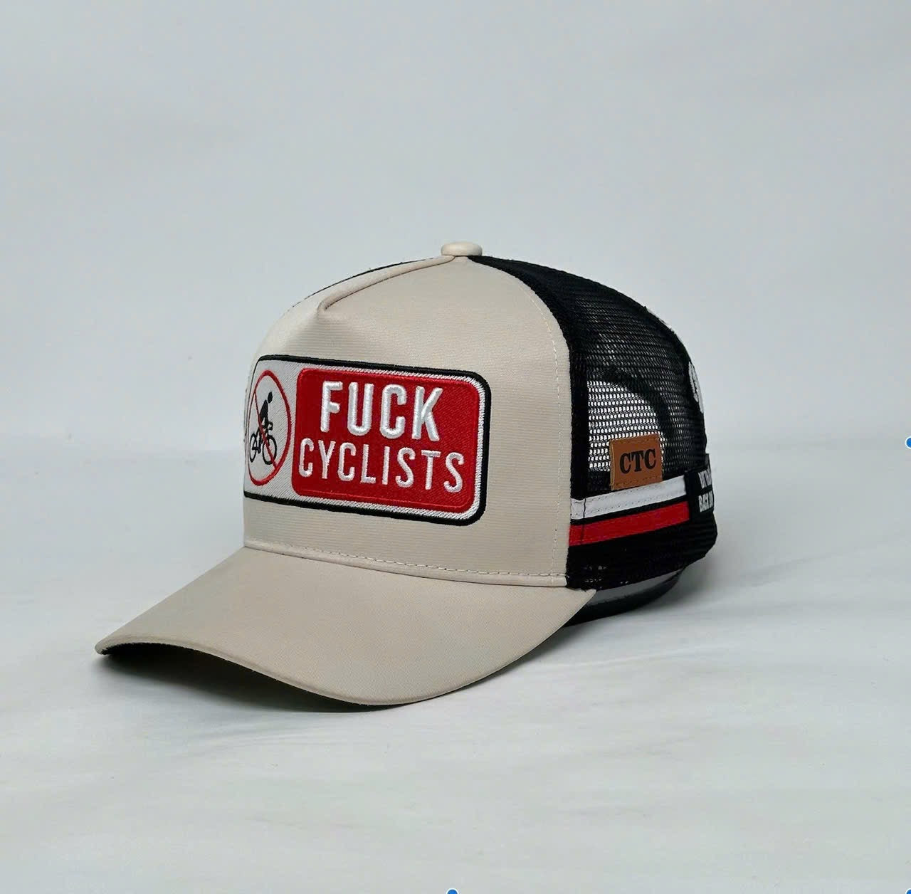 FUCK CYCLISTS 2.0 TRUCKER CAP