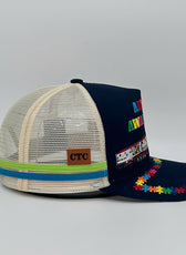 AUTISM TRUCK TRUCKER CAP