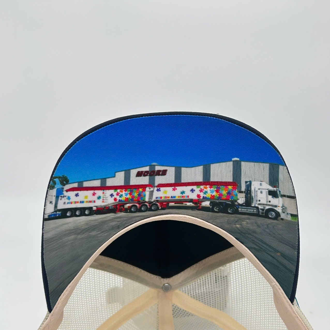 AUTISM TRUCK TRUCKER CAP