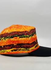 THE BURGER HAT TRUCKER CAP