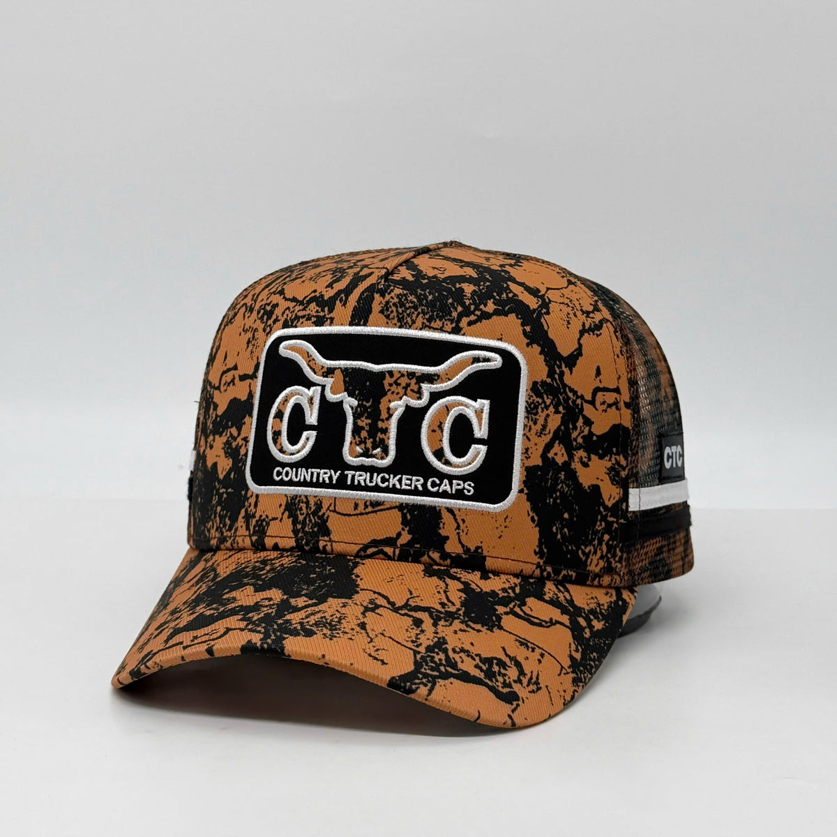 HUNTING CAMO TRUCKER CAP