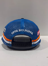 UPPA BLACK BLUE TRUCKER CAP