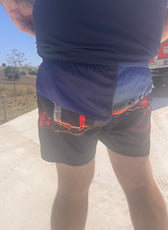 NIGHTIME HAULERS FOOTY SHORTS