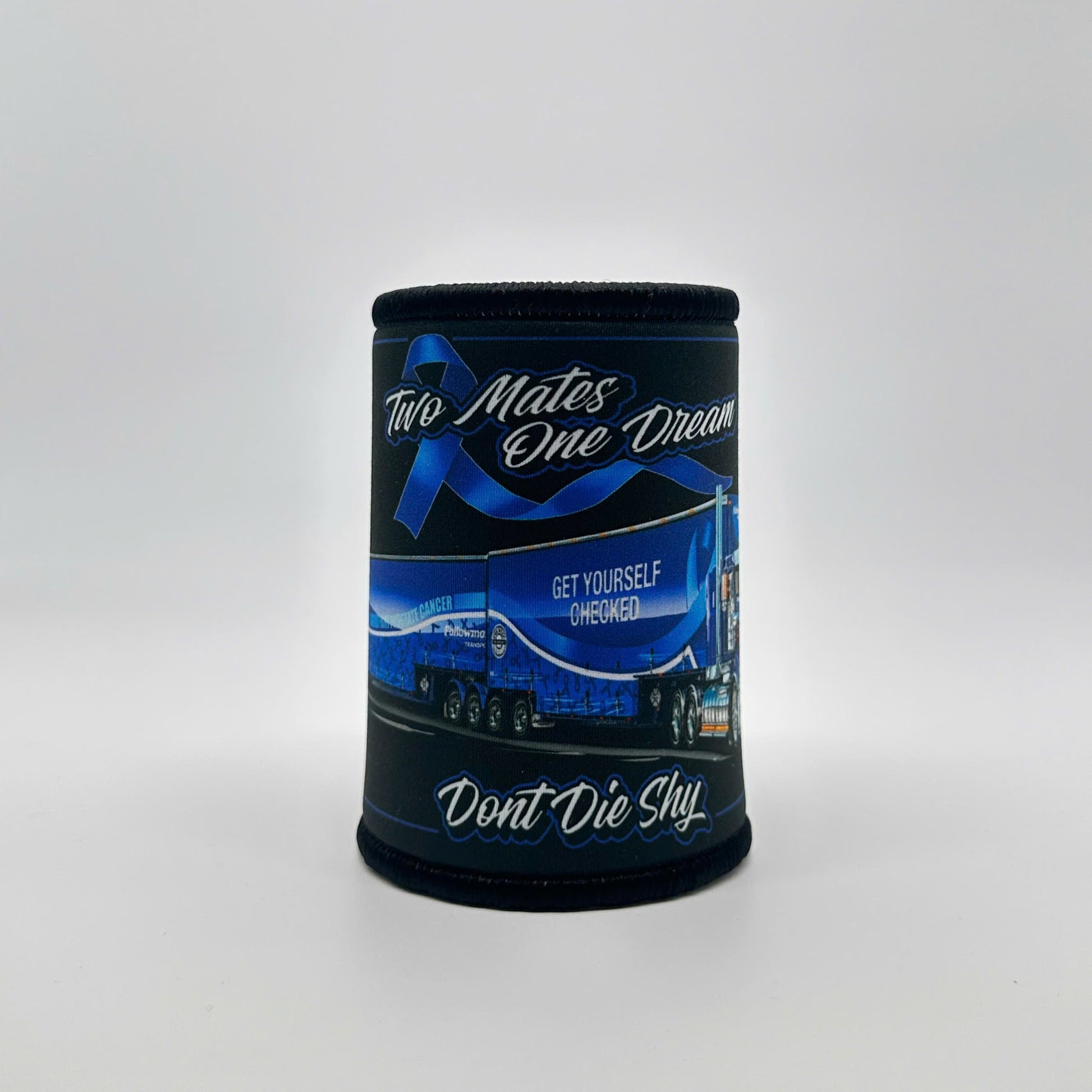 GET YOURSELF CHECKED STUBBY COOLER