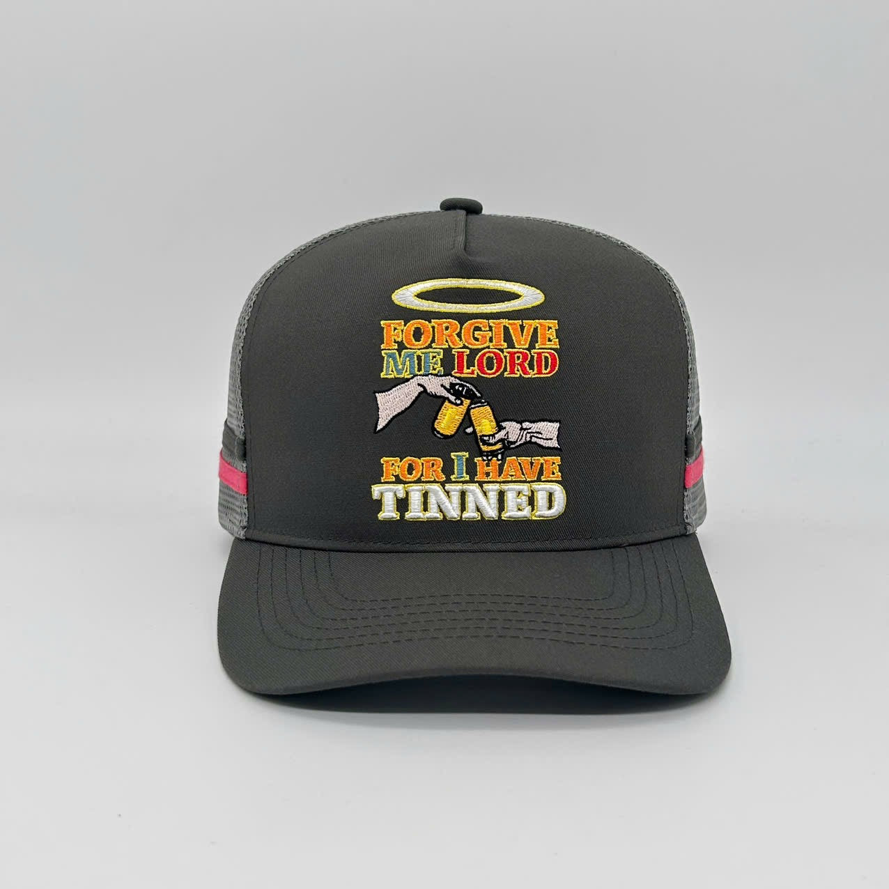 FORGIVE ME LORD TRUCKER CAP