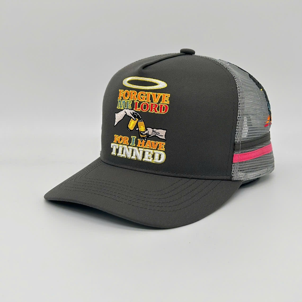 FORGIVE ME LORD TRUCKER CAP