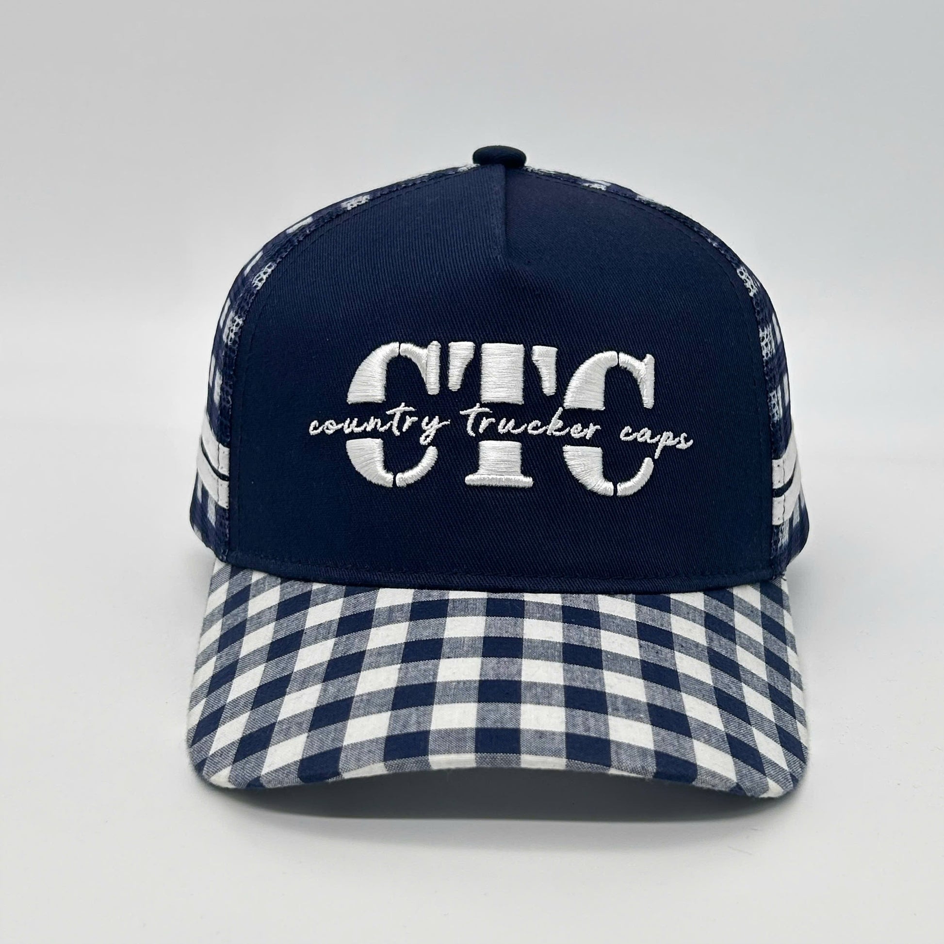 GINGHAM TRUCKER CAP RANGE