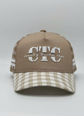 GINGHAM TRUCKER CAP RANGE