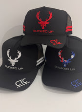 BUCKED UP TRUCKER CAP
