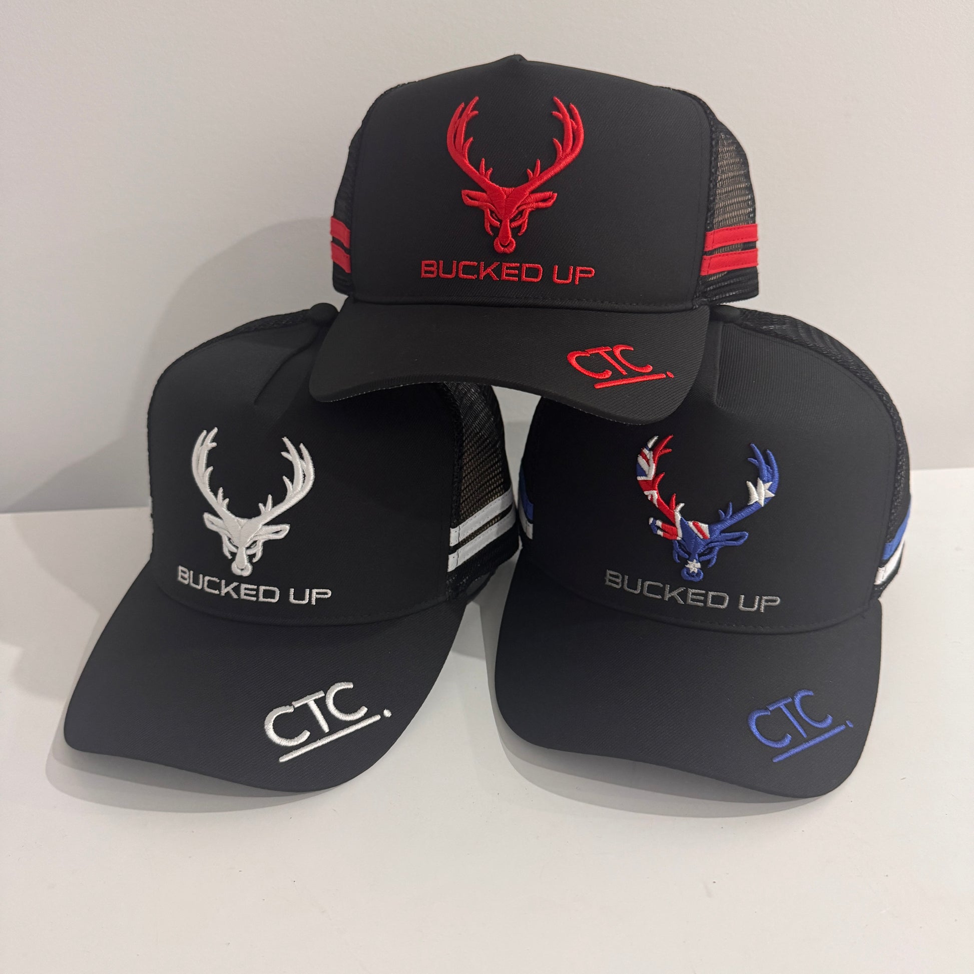 BUCKED UP TRUCKER CAP