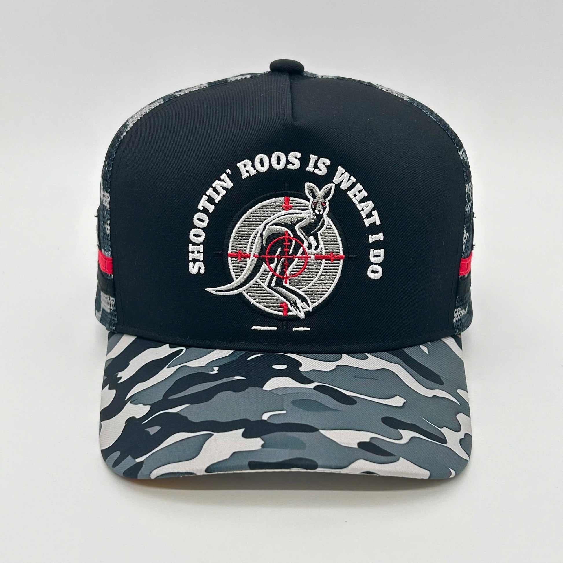 SHOOTIN ROOS TRUCKER CAP
