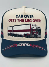CAB OVER TRUCKER CAP