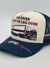 CAB OVER TRUCKER CAP