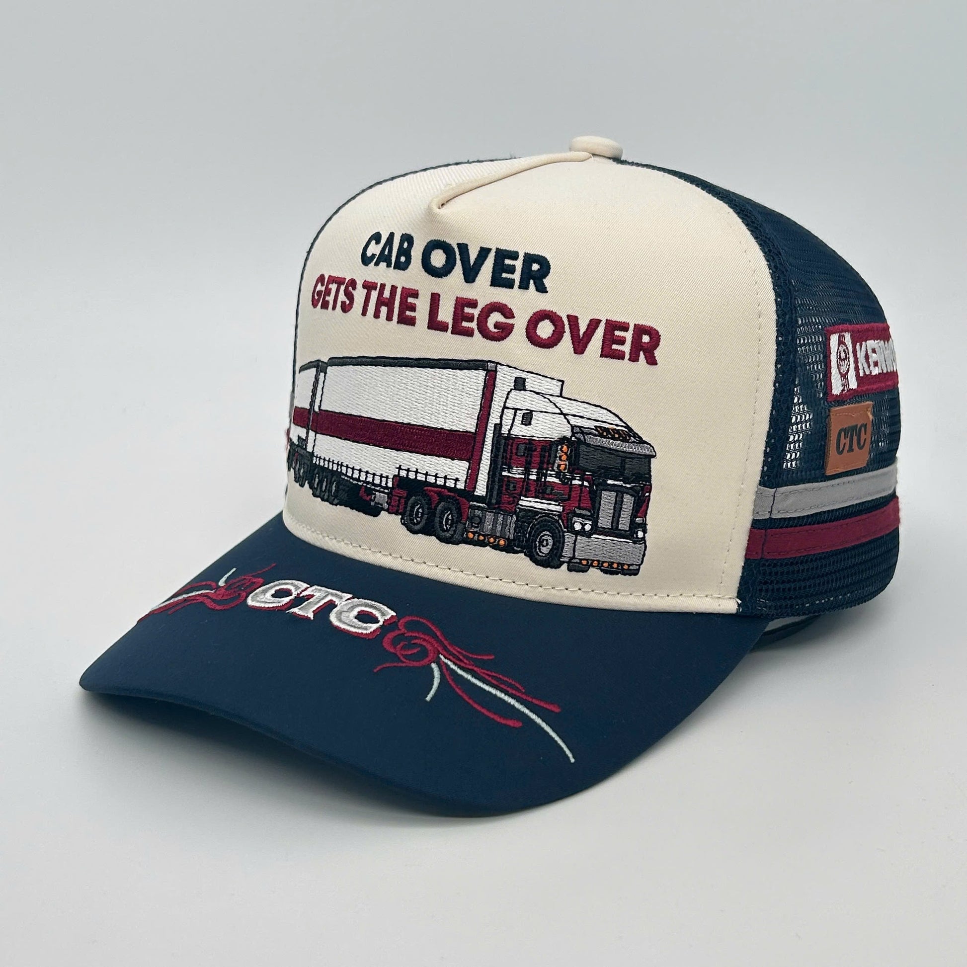 CAB OVER TRUCKER CAP