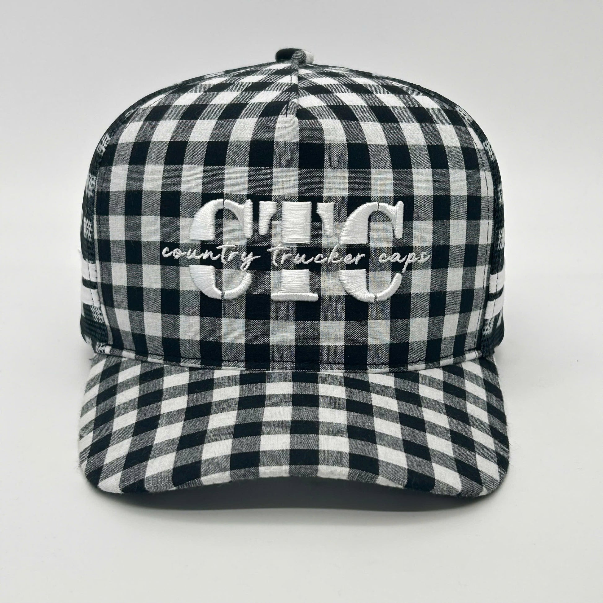 FULL GINGHAM TRUCKER CAP RANGE