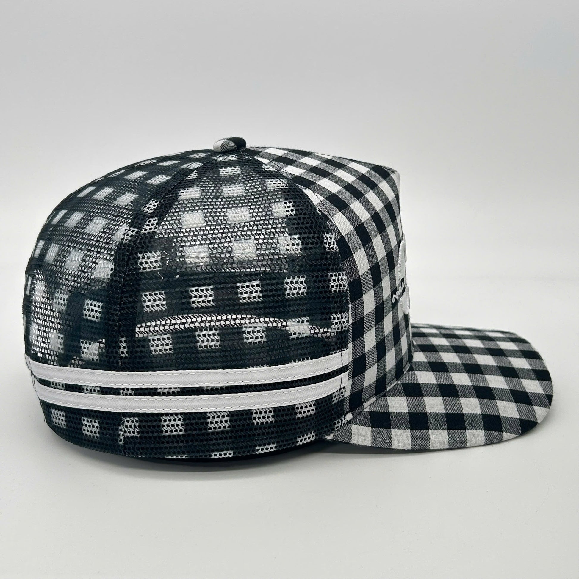 FULL GINGHAM TRUCKER CAP RANGE