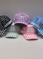 FULL GINGHAM TRUCKER CAP RANGE